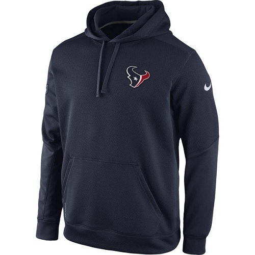 NFL Houston Texans Nike KO Chain Fleece Pullover Performance Hoodie